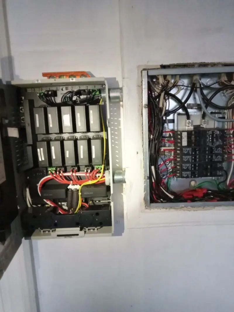 Electrical panel upgrade completed for Electrical Inspection in River Oaks